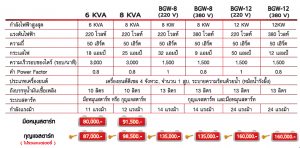 เครื่องกำเนิดไฟฟ้าเครื่องยนต์ดีเซล BERGIN